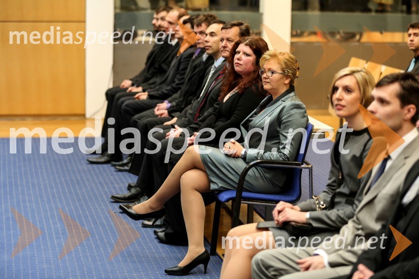 dr. Aleksander Jevšek, župan, Mestna občina Murska Sobota; dr.  Eva  Bertok, Fakulteta za varnostne vede, Univerza v Mariboru ; dr.  Mateja  Matajič, Ekonomsko-poslovna fakulteta, Univerza v Mariboru; dr.  Alenka Berger Škrk , Pravna fakulteta, Univerza v Mariboru ; dr.  Hugo  Maučec , Fakulteta za gradbeništvo, Univerza v Mariboru Univerza v Mariboru, promocija doktorjev znanosti, marec 2015