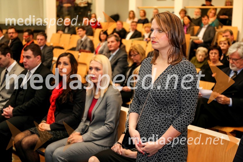 dr. Tina Tkavc, Fakulteta za kemijo in kemijsko tehnologijo, Univerza v MariboruUniverza v Mariboru, promocija doktorjev znanosti, marec 2015