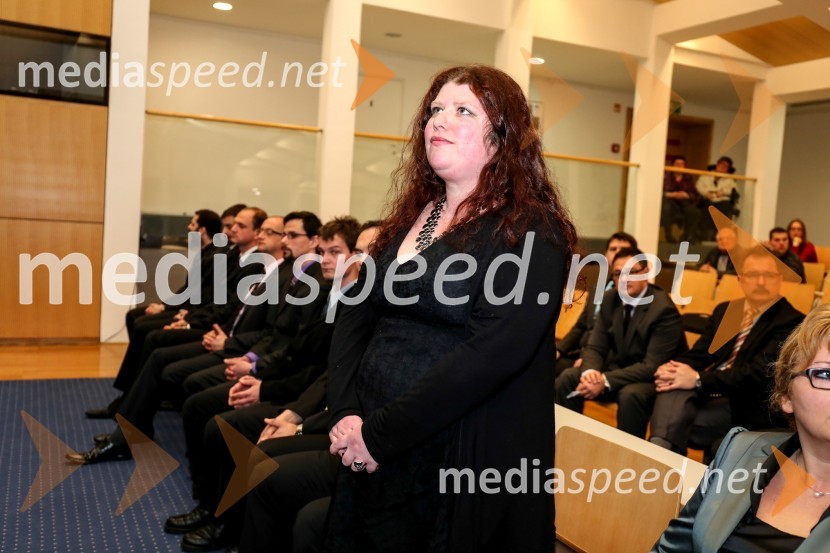 dr.  Eva  Bertok, Fakulteta za varnostne vede, Univerza v Mariboru Univerza v Mariboru, promocija doktorjev znanosti, marec 2015