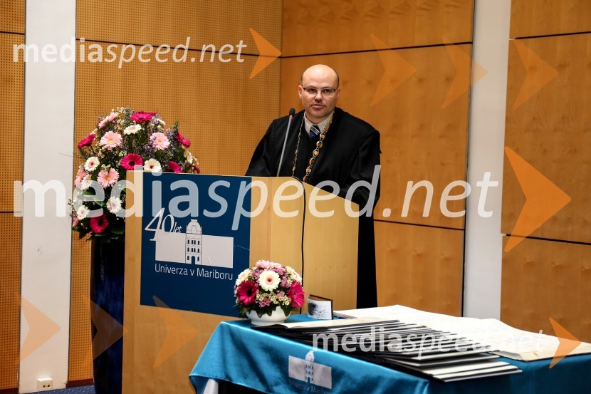 prof. dr.  Klavdij  Logožar, Ekonomsko-poslovna fakulteta, Univerza v MariboruUniverza v Mariboru, promocija doktorjev znanosti, marec 2015