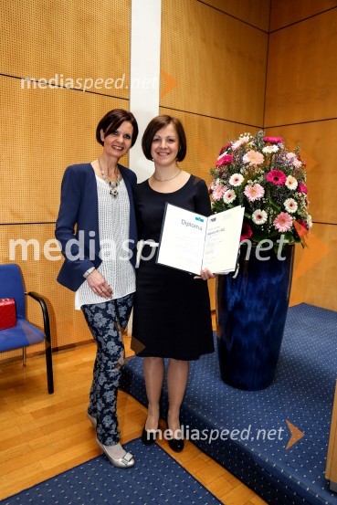 prof. dr.  Maja  Leitgeb, Fakulteta za kemijo in kemijsko tehnologijo, Univerza v Mariboru; dr.  Sabina Kavčič, Fakulteta za kemijo in kemijsko tehnologijo, Univerza v MariboruUniverza v Mariboru, promocija doktorjev znanosti, marec 2015