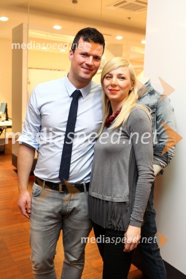  Aljoša  Senekovič, SHOWROOM, s.Oliver;  Martina Medvešček, district manager, Commas.Oliver Press Day