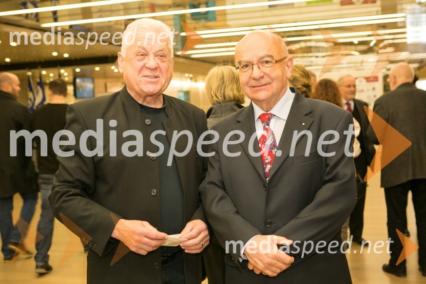  Boris Šinigoj;  Mitja Rotovnik, nekdanji direktor Cankarjevega doma30. Slovenski glasbeni dnevi, otvoritev