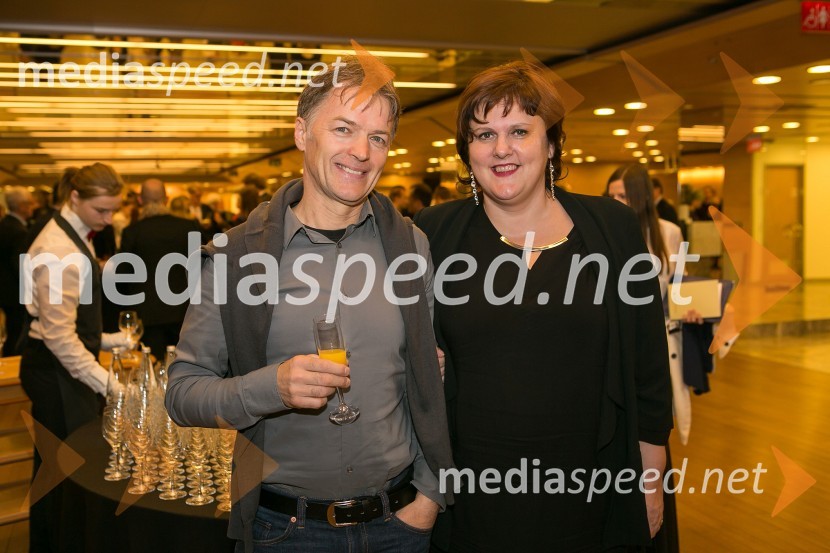  Peter  Šavli, skladatelj;  Uršula Cetinski, direktorica, Cankarjev dom30. Slovenski glasbeni dnevi, otvoritev