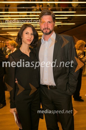  Marija Veljanovska Nemec, Festival Ljubljana;  Primož Nemec, lastnik galerije Ganes Pratt30. Slovenski glasbeni dnevi, otvoritev