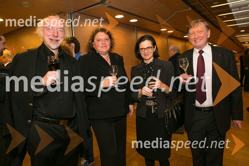  Johannes Kalitzke, dirigent;  Maja Kojc, Umetniška vodja simfoničnega orkestra RTV Slovenija;  Ingrid Gortan, vodja programa resne glasbe, opere in baleta v Cankarjevem domu;  Uroš Lajovic, dirigent30. Slovenski glasbeni dnevi, otvoritev