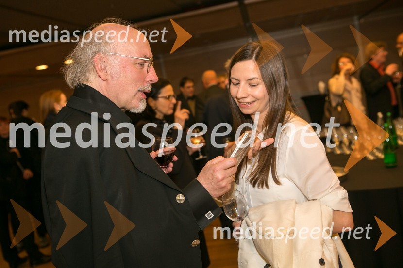  Johannes Kalitzke, dirigent;  Nina Šenk Kosem, skladateljica30. Slovenski glasbeni dnevi, otvoritev