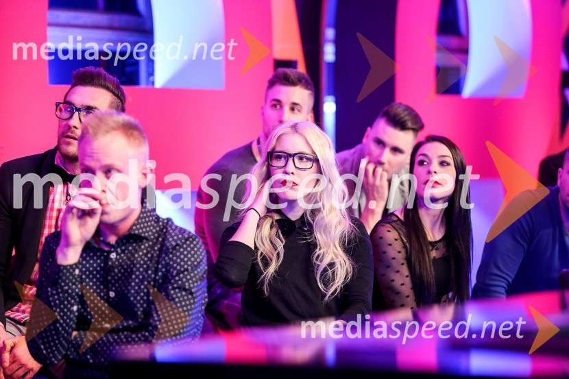  Danijel Lindič, tekmovalec v resničnostnem šovu Bar;  Damjan Brajko, tekmovalec v resničnostnem šovu Bar;  Vita Udovič, tekmovalka v resničnostnem šovu Bar;  Tanja Balabanić, tekmovalka v resničnostnem šovu BarBar zapustila Eva