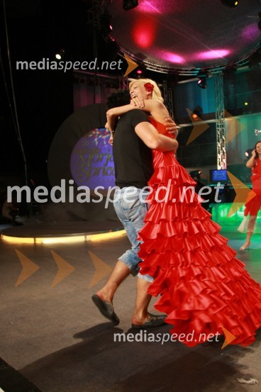 Aleš Vovk - Raay, skupina Turbo Angels - avtor zmagovalne skladbe in Manca Špik, zmagovalka 30. festivala Melodij morja in sonca30. festival Melodij morja in sonca, finalni večer