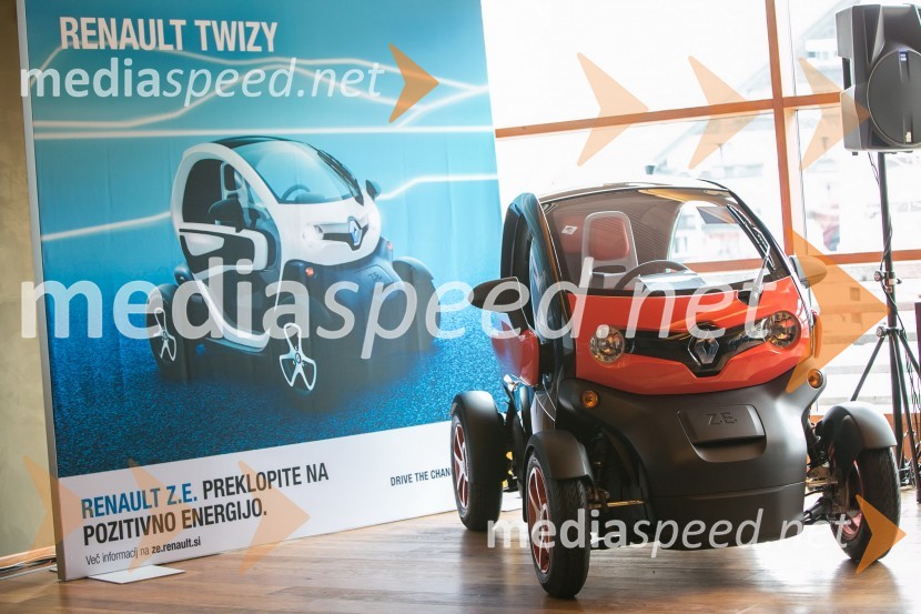 Električno vozilo Renault, predstavitev v BohinjuElektrična vozila Renault