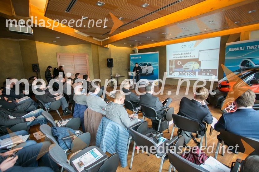 Električno vozilo Renault, predstavitev v BohinjuElektrična vozila Renault