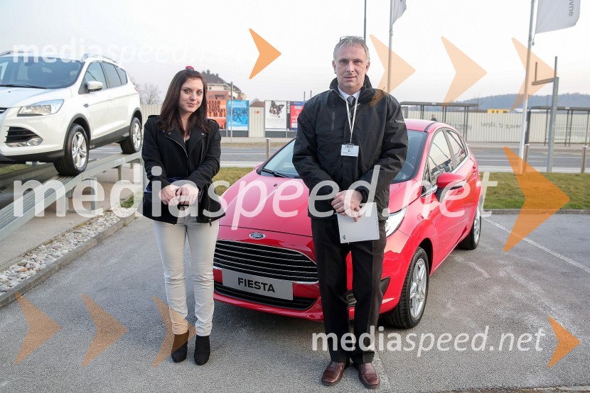  Marta Namačinski, Summit Motors Ljubljana d.o.o.;  Mitja Hlebš, Summit Avto d.o.o.Koncert s Perpetuum Jazzile in novim Ford Focusom