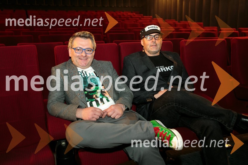  Edis Vukalić, lastnik, Kino Bežigrad;  Tomaž Čop-Birko, glasbeni urednik, Radio 1Premiera filma Strelec: Krvava pogodba