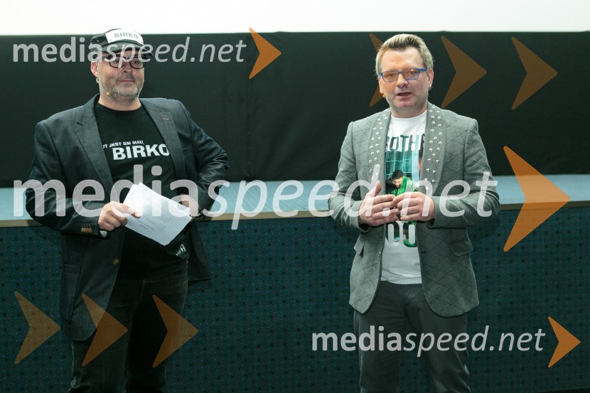  Tomaž Čop-Birko, glasbeni urednik, Radio 1;  Edis Vukalić, lastnik, Kino BežigradPremiera filma Strelec: Krvava pogodba