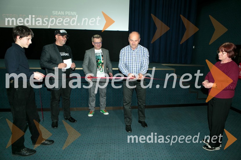  ... ;  Tomaž Čop-Birko, glasbeni urednik, Radio 1;  Edis Vukalić, lastnik, Kino Bežigrad;  ... ;  ... Premiera filma Strelec: Krvava pogodba