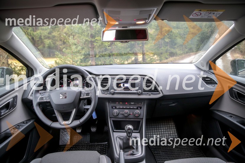 Seat Leon Xperience, notranjostSeat Leon Xperience, slovenska predstavitev