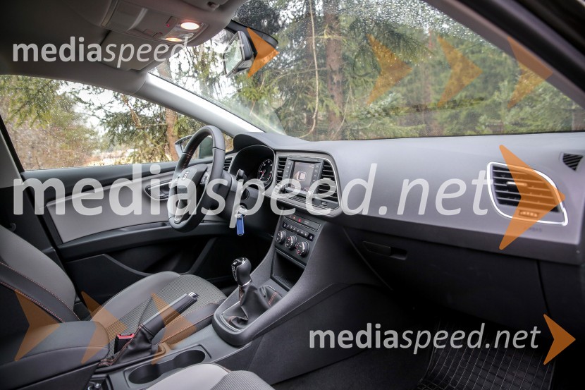 Seat Leon Xperience, notranjostSeat Leon Xperience, slovenska predstavitev
