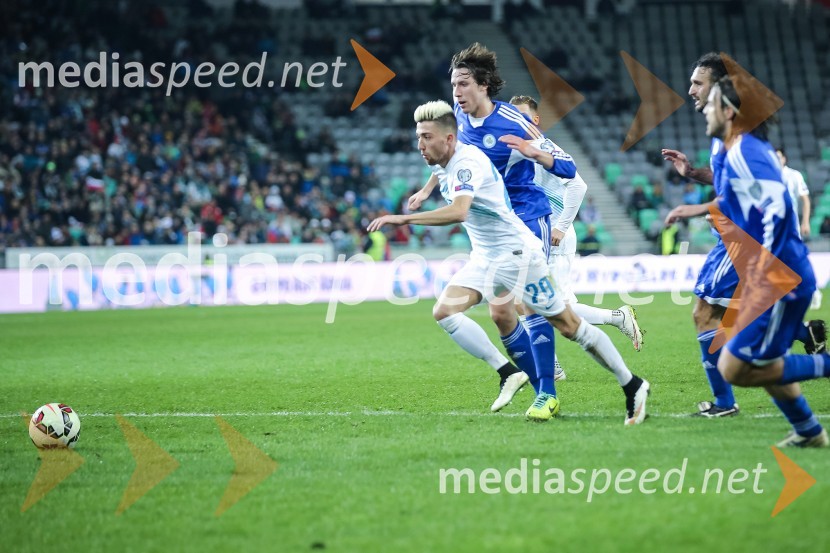  Kevin Kampl, nogometašSlovenija : San Marino, kvalifikacije za EP Francija 2016