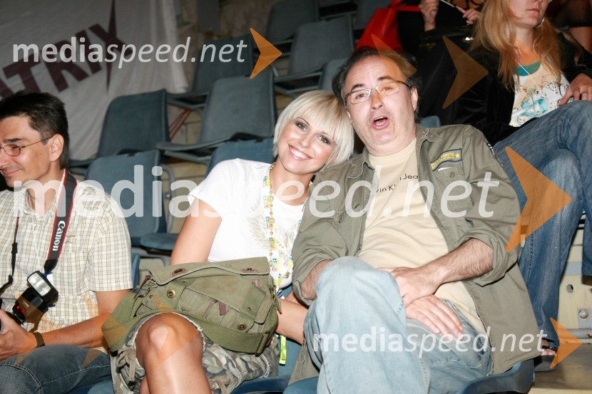 Monika Pučelj, pevka in Aleš Klinar, glasbenik30. festival Melodij morja in sonca, 1. polfinalni večer