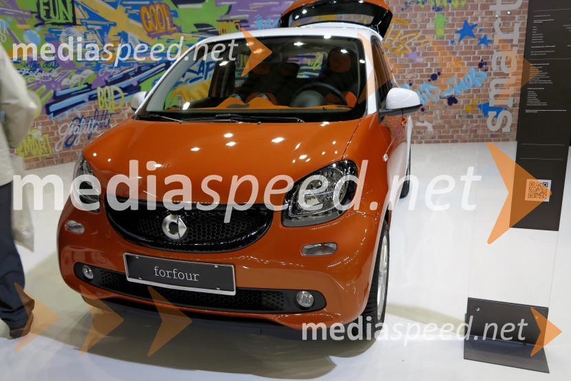 Smart Forfour52. mednarodni sejem avtomobilov v Beogradu