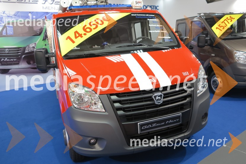 GAZelle NEXT, gasilsko vozilo za prvo pomoč52. mednarodni sejem avtomobilov v Beogradu