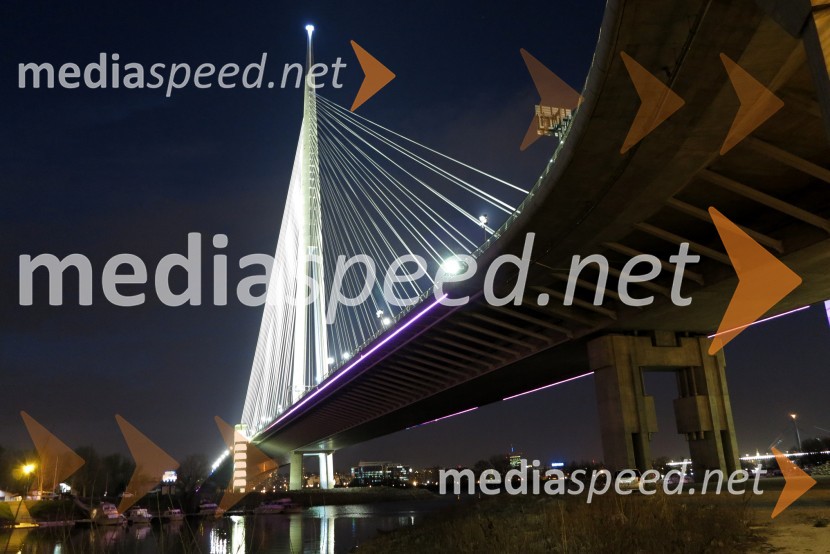 Most na Adi (preko Save), Beograd, SrbijaBeograd, Srbija