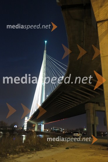 Most na Adi (preko Save), Beograd, SrbijaBeograd, Srbija