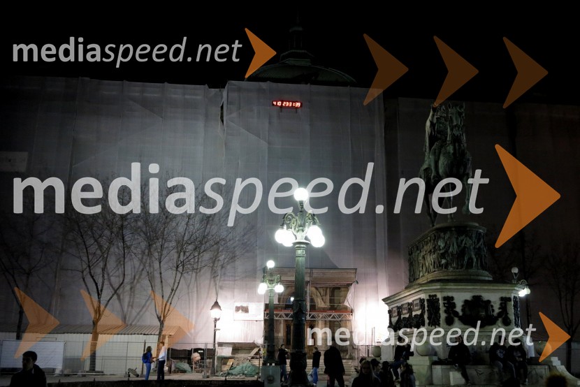 Trg republike, Narodni muzej, Beograd, SrbijaBeograd, Srbija