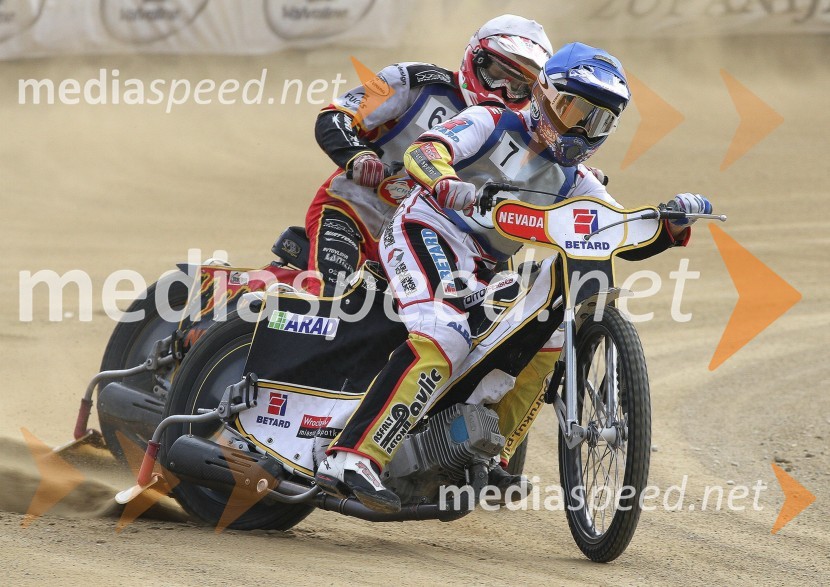  Aleksander Čonda, ST Lendava;  Jurica Pavlic, speedwayist (SK Unia Donji Kraljevec)Otvoritev speedway sezone 2015