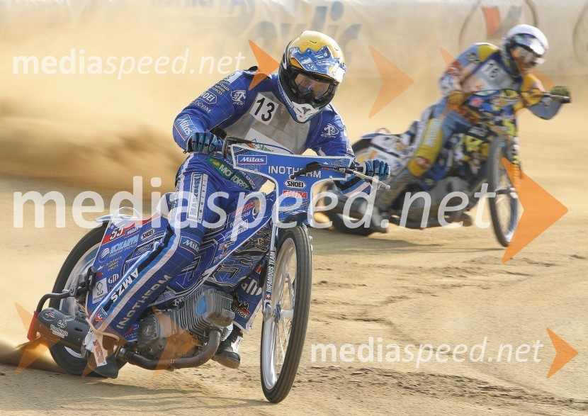  Matej Žagar, speedwayist (Slovenija);  Matic Voldrih, speedwayist (AMTK Ljubljana)Otvoritev speedway sezone 2015