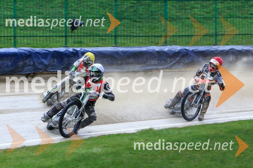 Hynek Štichauer, speedwayist (Hynek Štichauer);  Tomáš Suchánek, speedwayist (AMK ZP Pardubice);  Aleksander Čonda, ST LendavaUvodna dirka mednarodnega prvenstva parov v speedwayu
