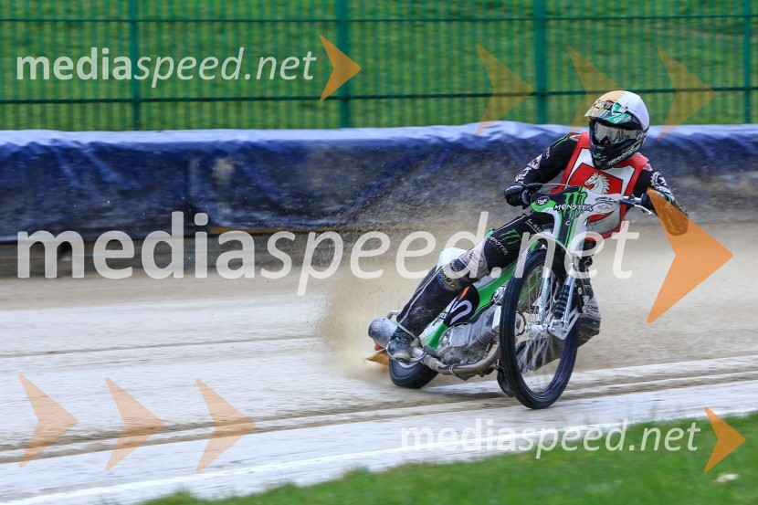  Tomáš Suchánek, speedwayist (AMK ZP Pardubice)Uvodna dirka mednarodnega prvenstva parov v speedwayu