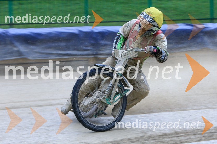  Hynek Štichauer, speedwayist (Hynek Štichauer)Uvodna dirka mednarodnega prvenstva parov v speedwayu