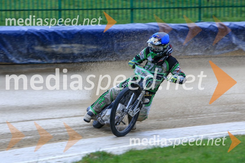  Žiga Kovačič, speedwayist (ŠD ST Lendava)Uvodna dirka mednarodnega prvenstva parov v speedwayu
