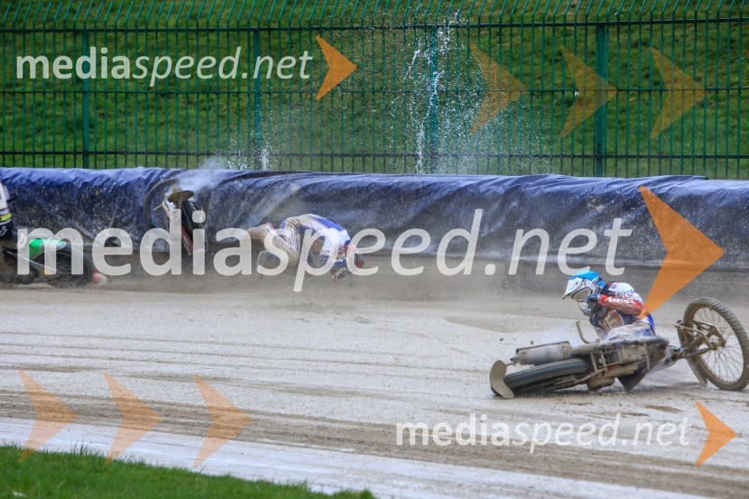  Patrik Buri, (Slovaška);  Adam Čarada, SpeedwayistUvodna dirka mednarodnega prvenstva parov v speedwayu