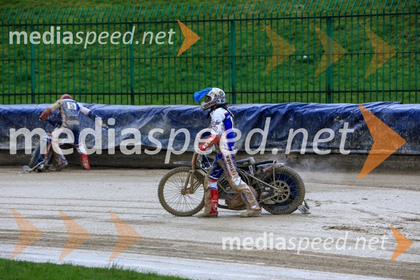  Patrik Buri, (Slovaška);  Adam Čarada, SpeedwayistUvodna dirka mednarodnega prvenstva parov v speedwayu