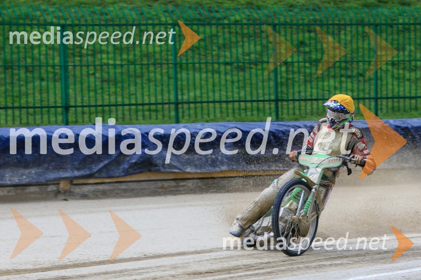  Nick Škorja, speedwayist (AMTK Ljubljana)Uvodna dirka mednarodnega prvenstva parov v speedwayu