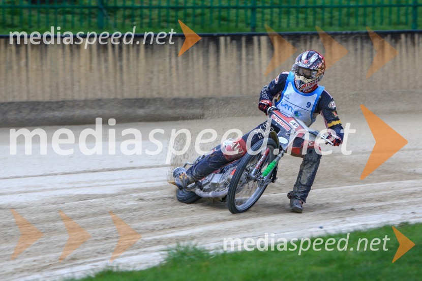  Denis Štojs, speedwayist (AMD Krško)Uvodna dirka mednarodnega prvenstva parov v speedwayu