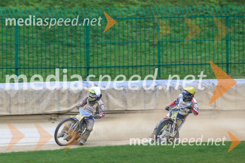 Ondrej Smetana, Speedwayist (AK Marketa Praha);  Michal Škurla, Speedwayist (AK Marketa Praha)Uvodna dirka mednarodnega prvenstva parov v speedwayu