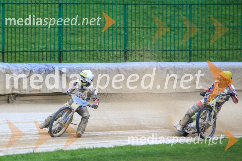  Ondrej Smetana, Speedwayist (AK Marketa Praha);  Michal Škurla, Speedwayist (AK Marketa Praha)Uvodna dirka mednarodnega prvenstva parov v speedwayu