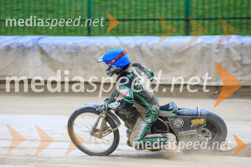  Žiga Kovačič, Speedwayist (ŠD ST Lendava)Uvodna dirka mednarodnega prvenstva parov v speedwayu