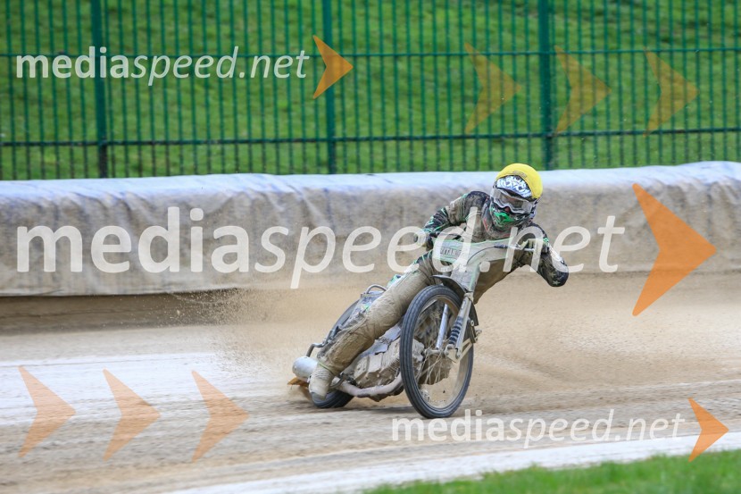  Žiga Kovačič, Speedwayist (ŠD ST Lendava)Uvodna dirka mednarodnega prvenstva parov v speedwayu