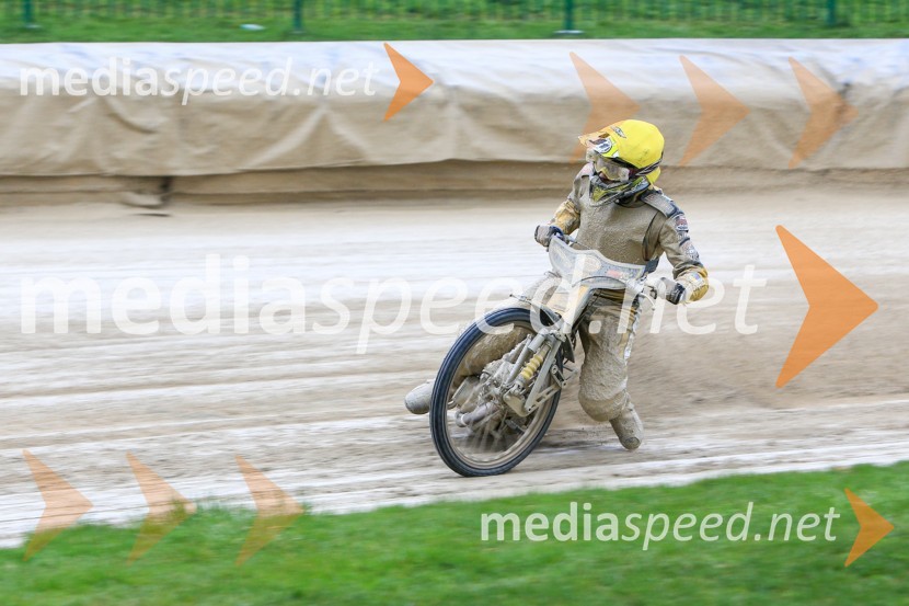  Paco Castagna, Speedwayist (AMD Krško)Uvodna dirka mednarodnega prvenstva parov v speedwayu