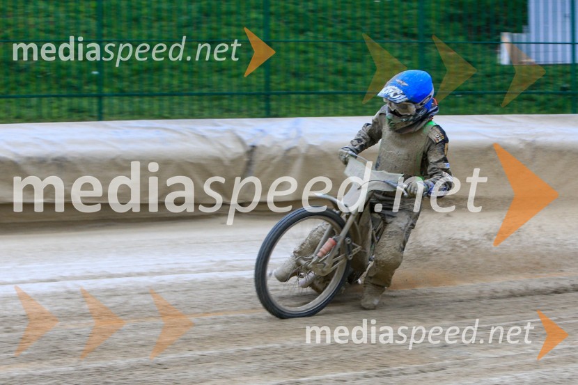  Jaka Kovačič, Speedwayist (SK Unia Donji Kraljevec)Uvodna dirka mednarodnega prvenstva parov v speedwayu