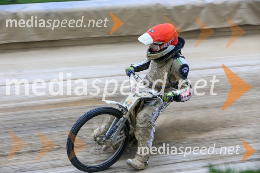  Daniel Gappmaier, Speedwayist (SK Unia Donji Kraljevec)Uvodna dirka mednarodnega prvenstva parov v speedwayu