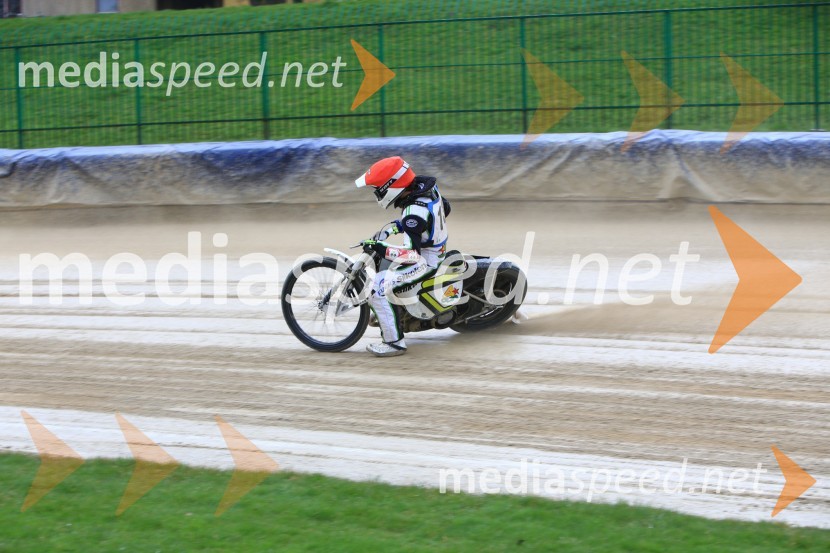  Daniel Gappmaier, Speedwayist (SK Unia Donji Kraljevec)Uvodna dirka mednarodnega prvenstva parov v speedwayu