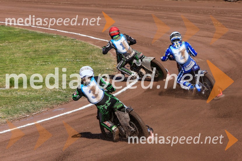  Žiga Kovačič, speedwayist;  Tomáš Suchánek, speedwayist (AMK ZP Pardubice);  Matej Žagar, speedwayist (Slovenija)Žagar do prve letošnje zmage