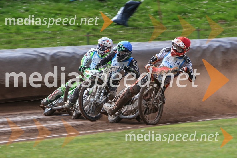  Maks Gregorič, AMTK Ljubljana;  Tomáš Suchánek, speedwayist (AMK ZP Pardubice);  Aleksander Čonda, ST LendavaŽagar do prve letošnje zmage