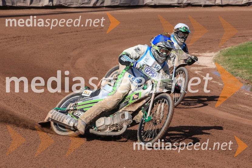  Hynek Stichauer, speedwayist (Češka);  Tomáš Suchánek, speedwayist (AMK ZP Pardubice)Žagar do prve letošnje zmage