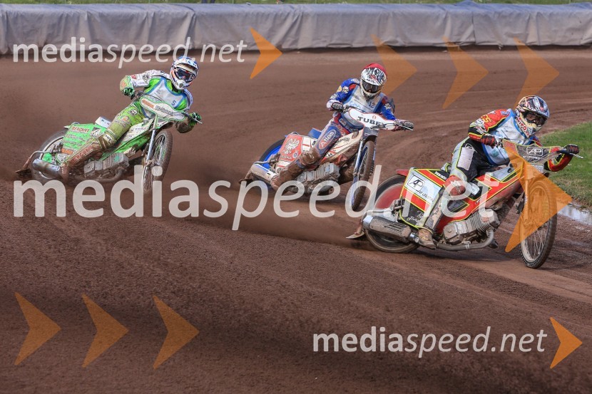  Maks Gregorič, AMTK Ljubljana;  Patrik Buri, (Slovaška);  Denis Štojs, speedwayist (AMD Krško)Žagar do prve letošnje zmage